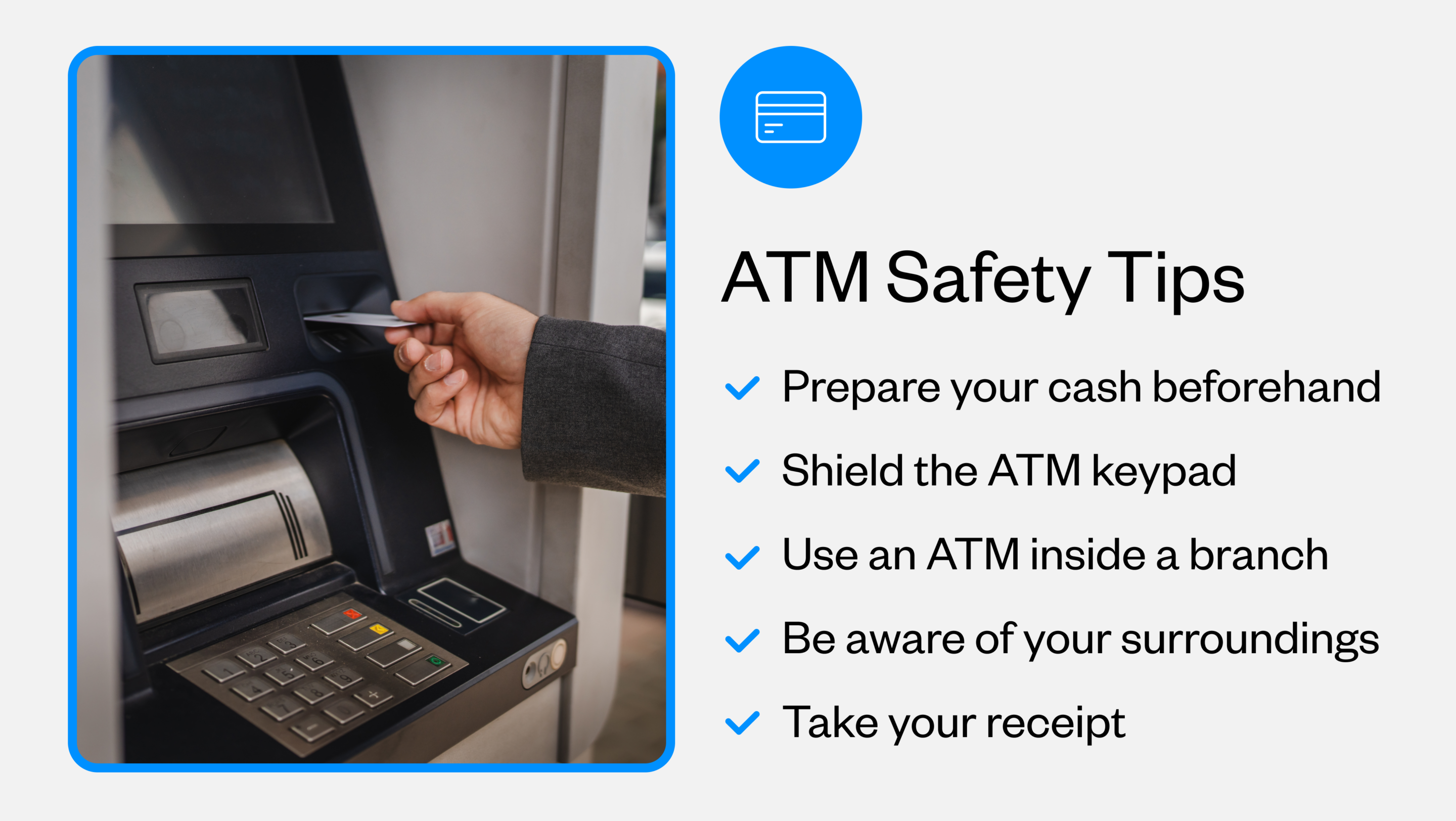 ATM safety tips