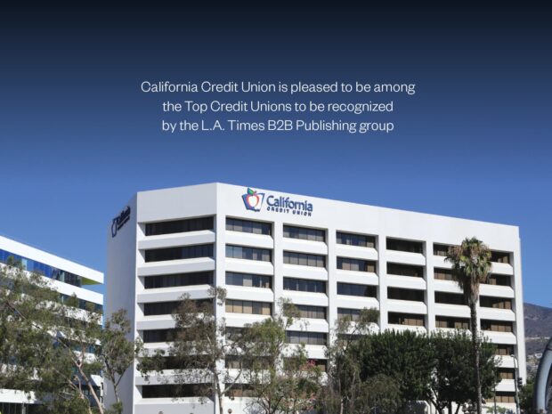 California Credit Union is pleased to be among the Top Credit Unions to be recognized by the L.A. Times B2B Publishing group