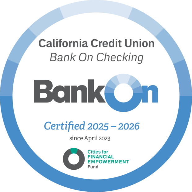 California Credit Union Bank On Checking, Certified 2023-2024