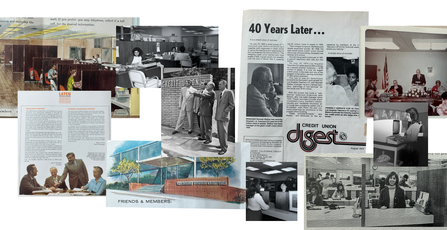 collage of California credit union's history