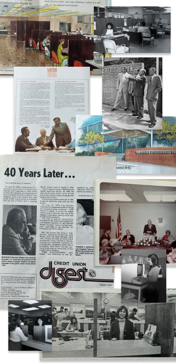 collage of California credit union's history
