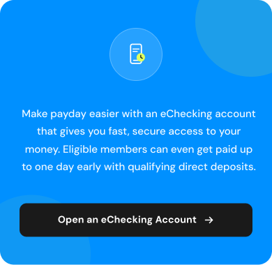 open a California Credit Union eChecking account