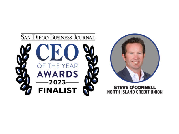 San Diego Business Journal CEO of the Year Awards 2023 Finalist, Steve O'Connell, North Island Credit Union