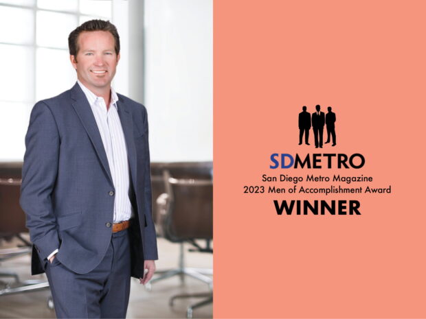 San Diego Metro Magazine 2024 Men of Accomplishment Award Winner