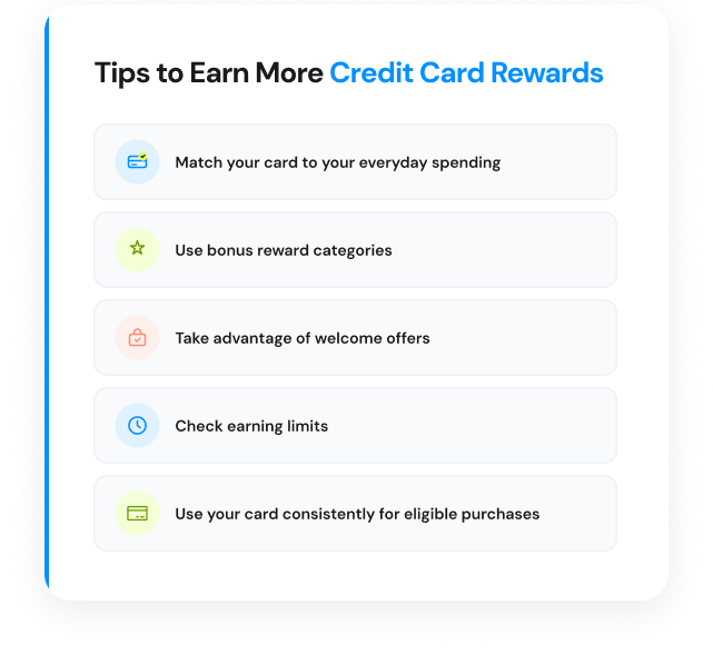 tips to earn more credit card rewards