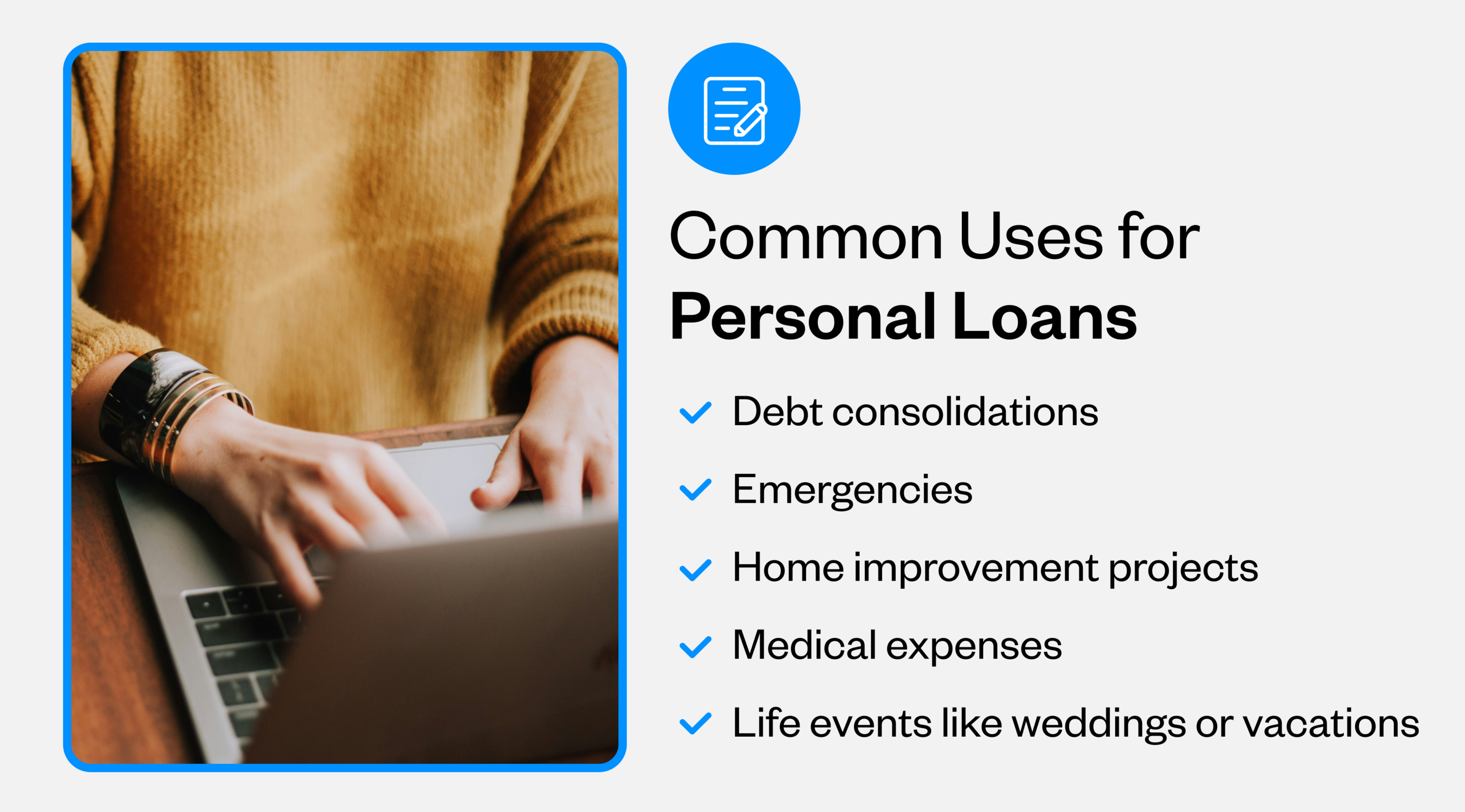 Common uses for personal loans